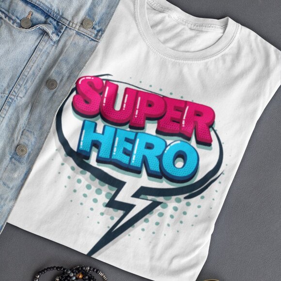 COMIC - Superhero Soft and Lightweight T-shirt - Picture 3 of 5